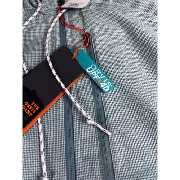 Orvis Women's Hooded Open Air Caster Jacket Dusty Blue Sz. S UPF 40 Windproof - Picture 3 of 9